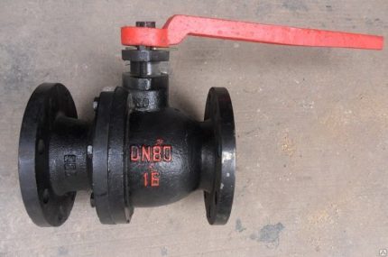 Vanne à boisseau sphérique avec raccord à bride Vanne à bride