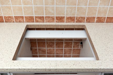 Table de cuisson pour monter la table de cuisson Table de cuisson pour monter la table de cuisson