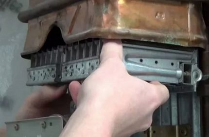 Säuleninspektion und Wartung