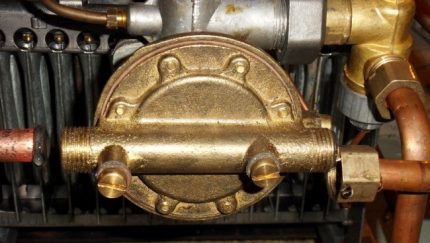 Enlèvement du bloc d'eau