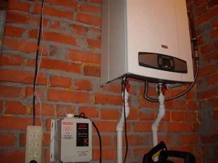 Connexion de la chaudière Baksi à l'alimentation