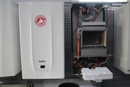 Procure por razões para reduzir a eficiência de uma caldeira a gás