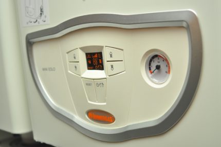 Affichage d'erreur sur le panneau électronique