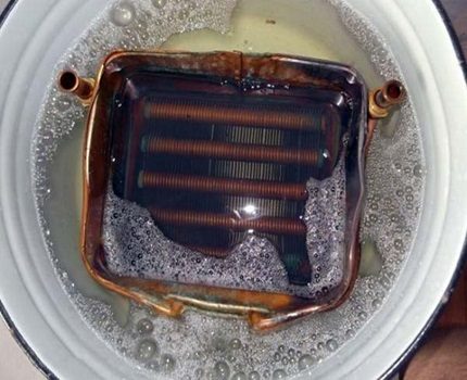 Échangeur de chaleur à l'acide citrique Échangeur de chaleur à solution