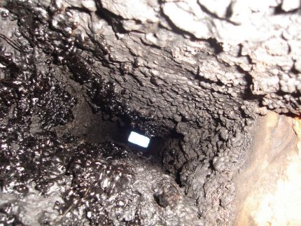 Fuligem na chaminé Fuligem na chaminé