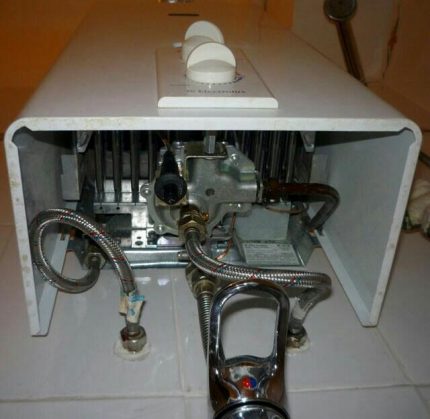 Le brûleur à colonne ne fonctionne pas