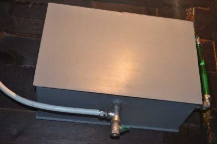 Vase d'expansion ouvert