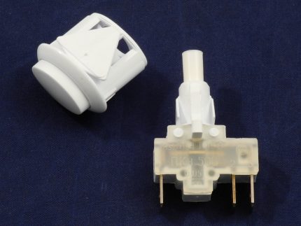 Bouton d'allumage de la cuisinière à gaz