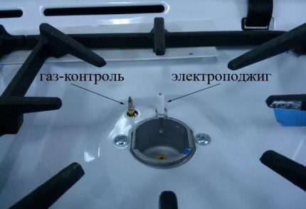 Gaz sobası elektrikli ateşleme elemanları