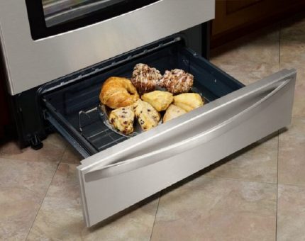 Soba altında çekmece