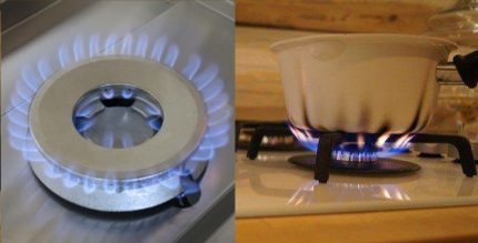 Comment la flamme brûle