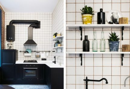 Conception contrastée de la colonne de gaz