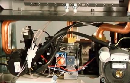 Checking the electrical circuit of the boiler