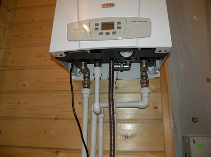 Wall mounted gas boiler brand Baksi