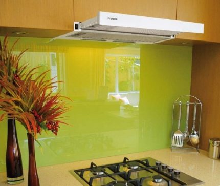 Table de cuisson à gaz avec hotte