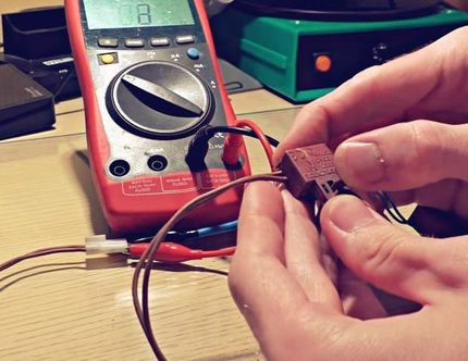 Test d'allumage / défaut Test d'allumage / défaut