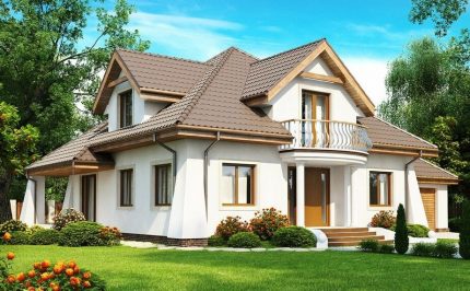 Maison de campagne pour résidence permanente