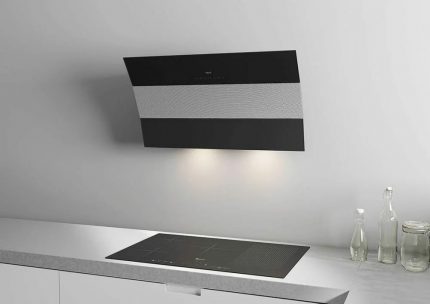 Capuz de recirculação acima do fogão Capuz de recirculação acima do fogão