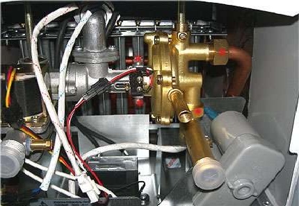 Emplacement de la batterie