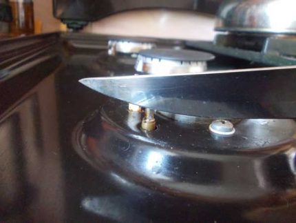 Thermocouple pour brûleur à gaz