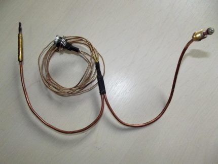 Dispositif d'allumage de chaudière à gaz Chaudière à gaz à thermocouple