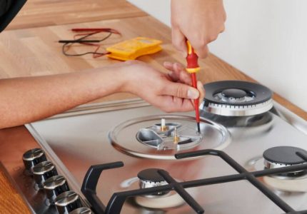 Gas burner removal