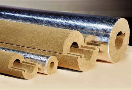 Cylindres en laine minérale