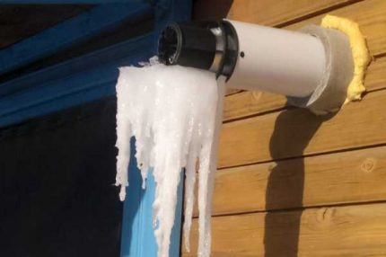 Glace à pipe Glace à pipe