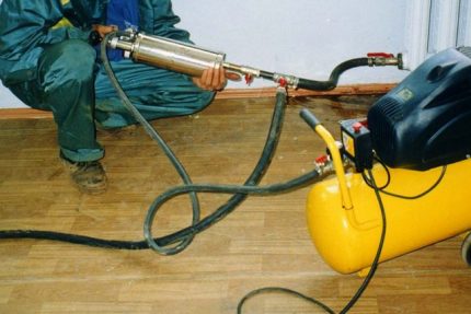 Rinçage par chauffage hydropneumatique