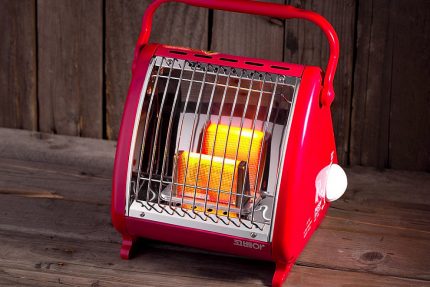 Aquecedor a gás com alça Aquecedor a gás com alça