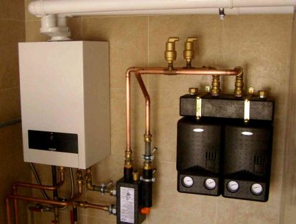 Chaudière à double circuit pour systèmes de chauffage Chaudière à double circuit pour systèmes de chauffage