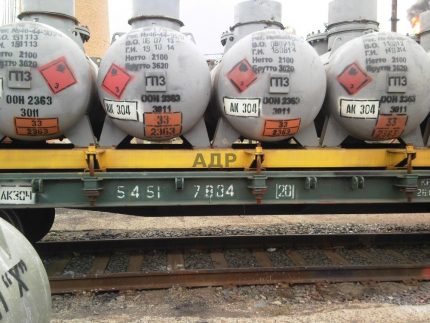 Tanks für den Transport