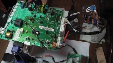 Reparatur der Kesselplatine