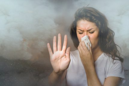 L'odeur de gaz dans l'appartement