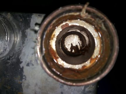 Pollution de l'échangeur secondaire