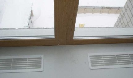 Grade decorativa para peitoril da janela