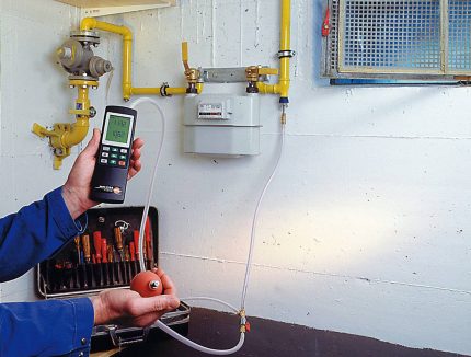 Vérifier la fuite de gaz dans un gazoduc