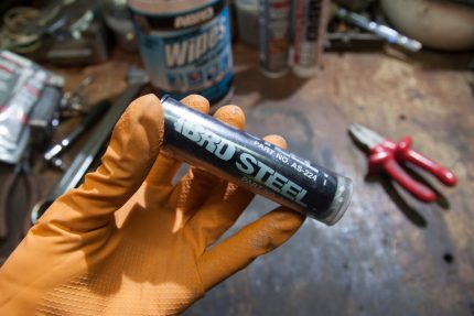 Tube de soudure à froid