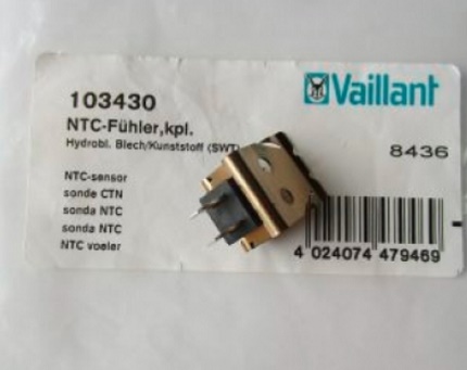 Capteur de température pour conduites d'eau chaude sanitaire