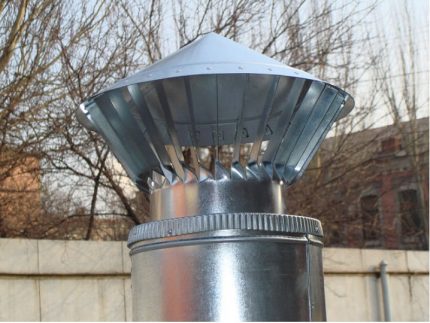 Installation eines einfachen Lüftungsdeflektors Lüftungsschirm