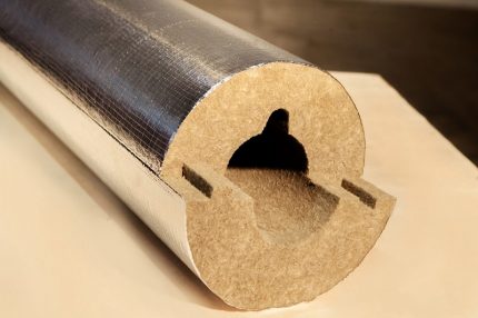 Folienschale für Rohre