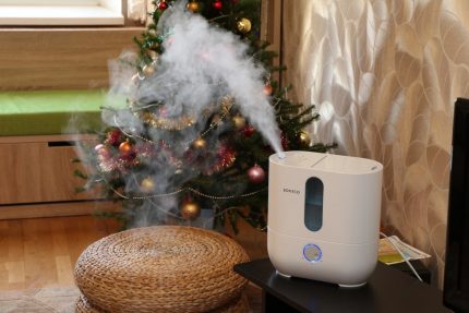 Fonctionnement de l'humidificateur