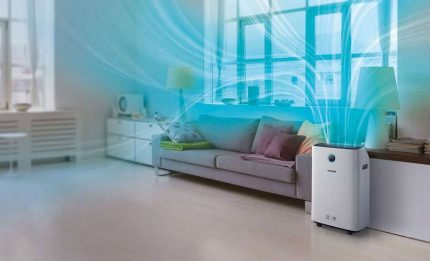 Voies d'air pur humidifié