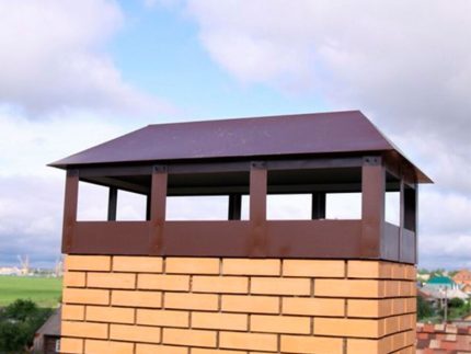 Conduit de ventilation avec hotte