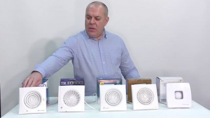 Différents modèles de ventilateurs Choisir un ventilateur pour la salle de bain