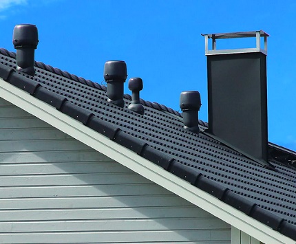 Ort der Belüftung relativ zum Kamm Ort der Belüftung relativ zum Kamm