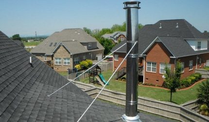 Boruyu eğimli sabitleme