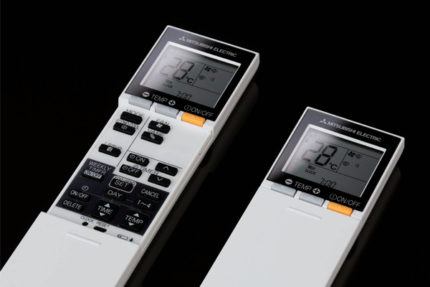 Bedienfeld der Klimaanlage