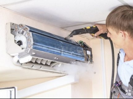 Nettoyage de climatiseur