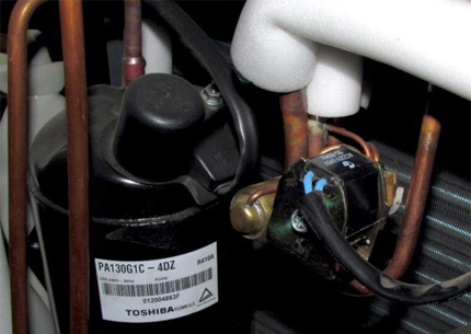 Électrovanne dans le schéma du système divisé de module extérieur